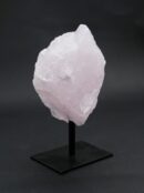 Rose Quartz on Metal Base