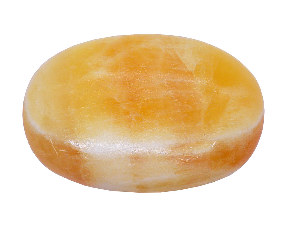 Palmstone Orange Calcite 4x6cm