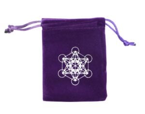 Pouch Velvet Purple SOL 9x7cm 5PCS