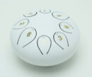 Tongue Drum White 6"