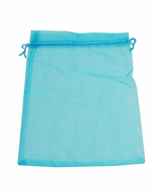 Bag Organza Turquoise 30X19cm