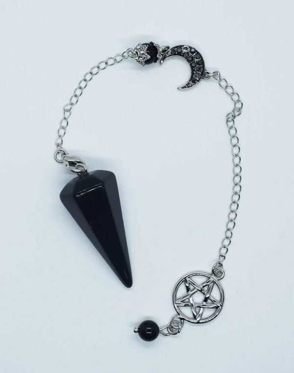 Pendulum Pentagram Obsidian