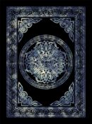 Bedspread Double Celtic Circle Dark Grey