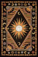 Bedspread Double Sun Y/Orange