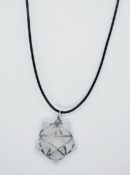 Necklace Star Clear Qz Pentagram