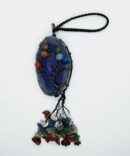 Hanger TOL On Agate Slice Purple