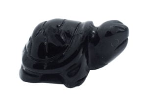 Turtle Black Obsidian 40mm