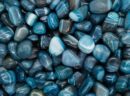 Tumblestone Blue Banded Agate