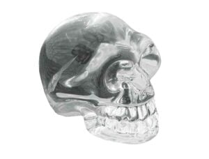 Skull Glass White 50mm