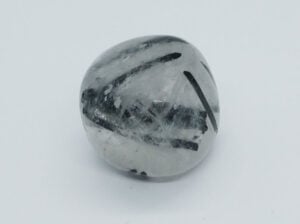 Tumble Stone Black Tourmaline in Quartz