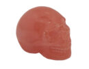 Skull Cherry Quartz 25mm