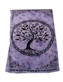 Bedspread Double TOL Purple