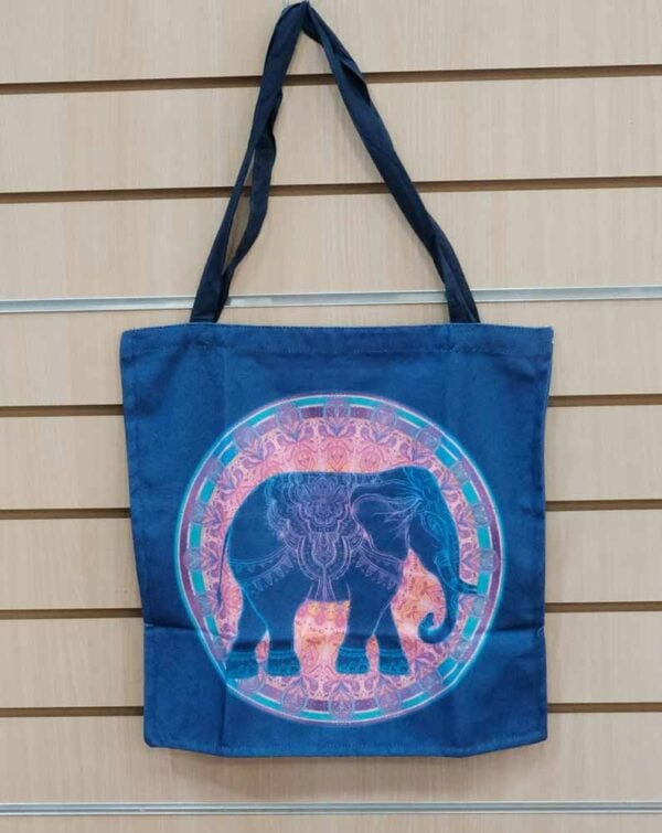 Bag Tote Elephant Purple