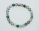 Bracelet Bead Green Cherry Agate