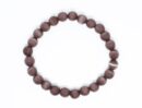 Bracelet 8mm Bead Purple Obsidian