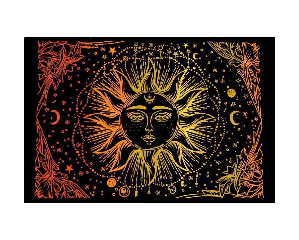 Bedspread Single Sun Mustard
