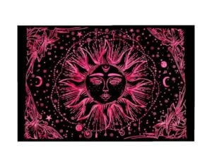 Bedspread Single Sun Pink