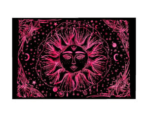 Bedspread Double Sun Pink