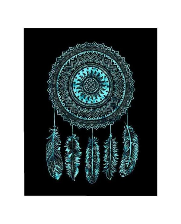 Bedspread Double D/C Turquoise