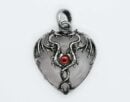 Pendant Dragon Rose Q Heart