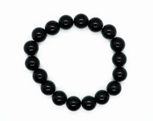 Bracelet 10mm Bead Black Obsidian