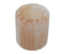 Selenite Candle Holder Orange