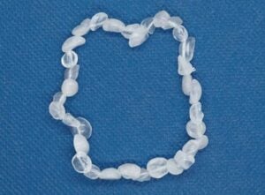 Bracelet Nugget Rainbow Moonstone 6-8mm