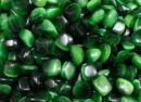 Tumblestone Green Cat Eye 2-3cm