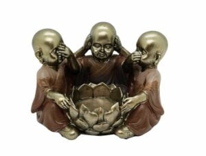Monks Say Hear See T-Light (CLEARANCE)
