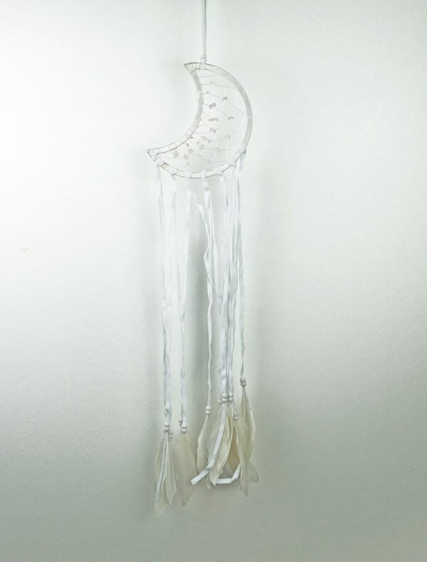 Dream Catcher Stone White Moon