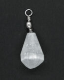 Selenite Pendant Pear Shape3cm