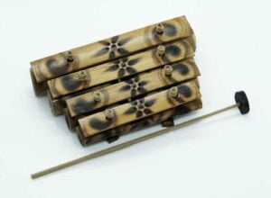 Musical Bamboo 4 Line Wooden