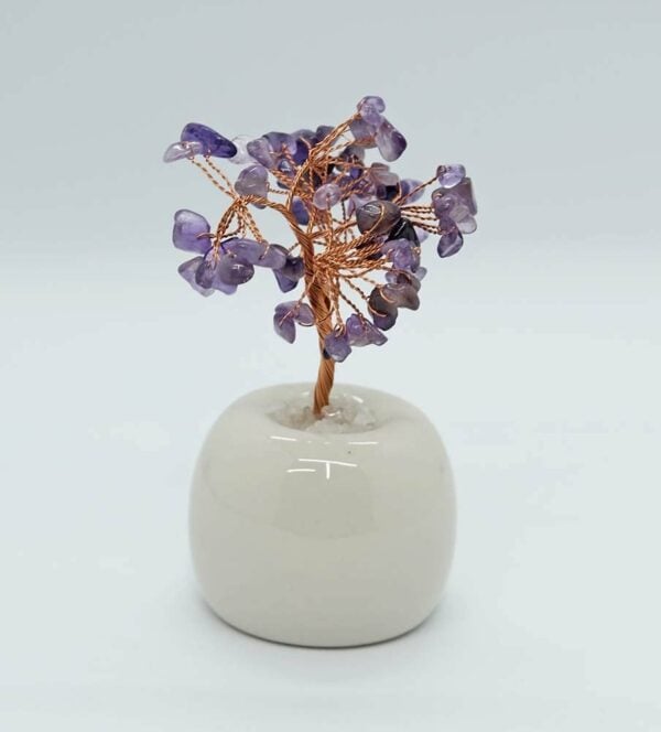Tree Chip Amethyst in Pot