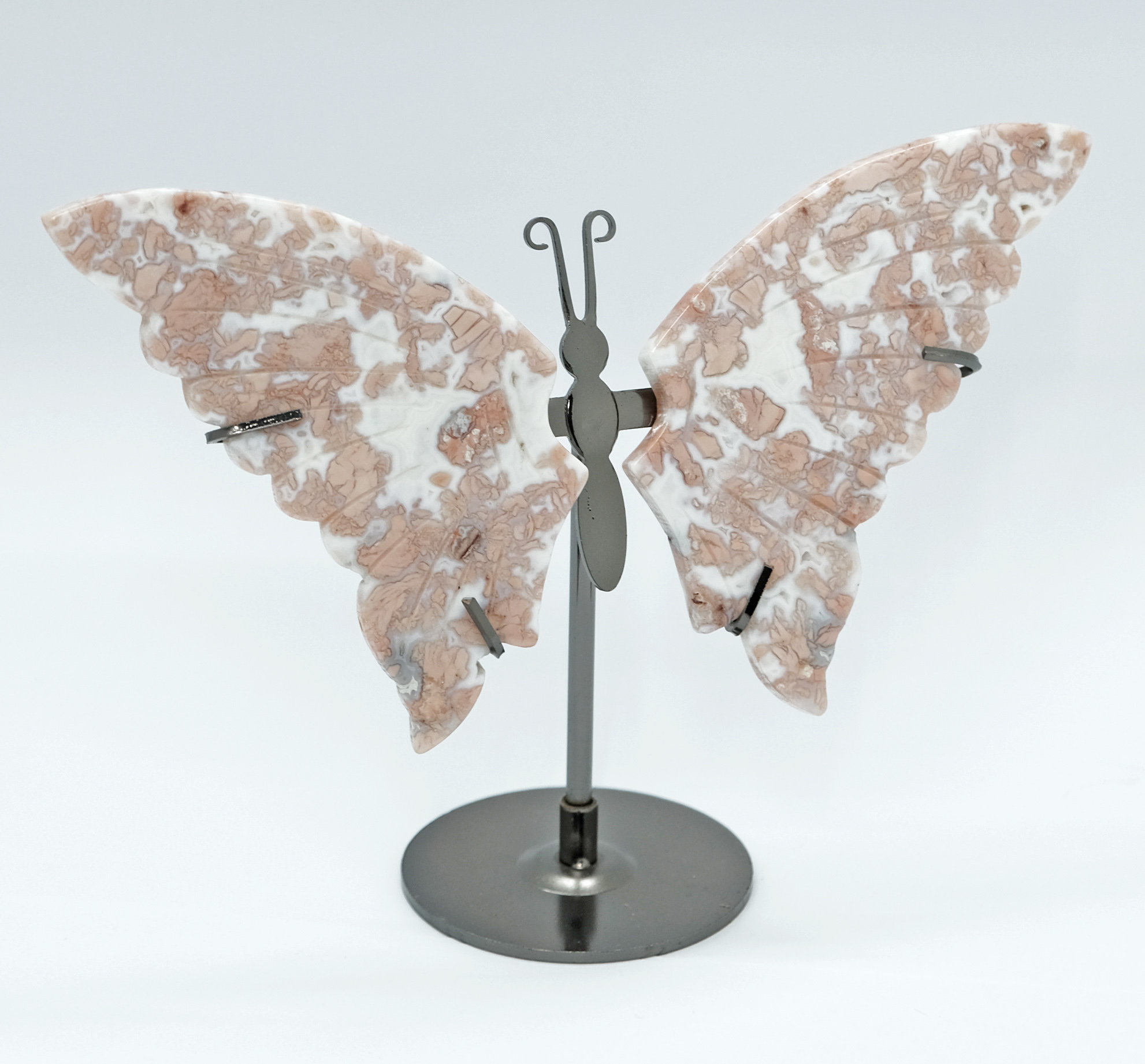 Butterfly Wings Pink Agate