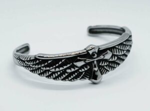 Bangle Stainless Steel Cross