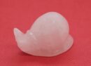 Snail Rose Quartz 4cm