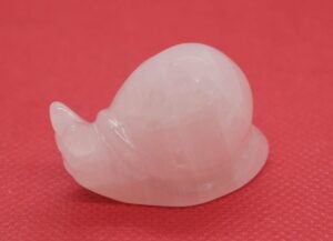 Snail Rose Quartz 4cm