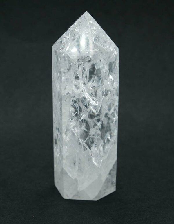 Point Cracked Quartz (choose weight)