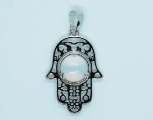 Pendant Fatima Hand Opalite
