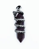Pendant Dragon Around Amethyst