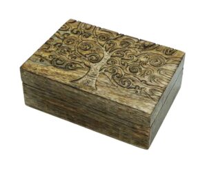 Box Rectangle Tree of Life 7X5"