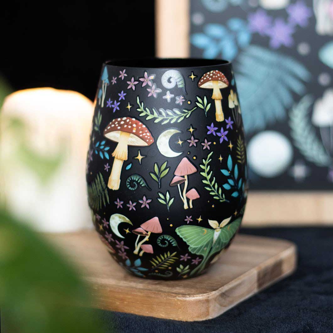 Glass Stemless Dark Forest - Image 7