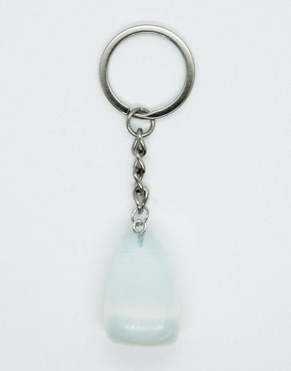Keyring Opalite Tumble