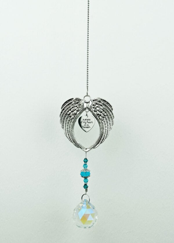 Suncatcher Heart In Wings