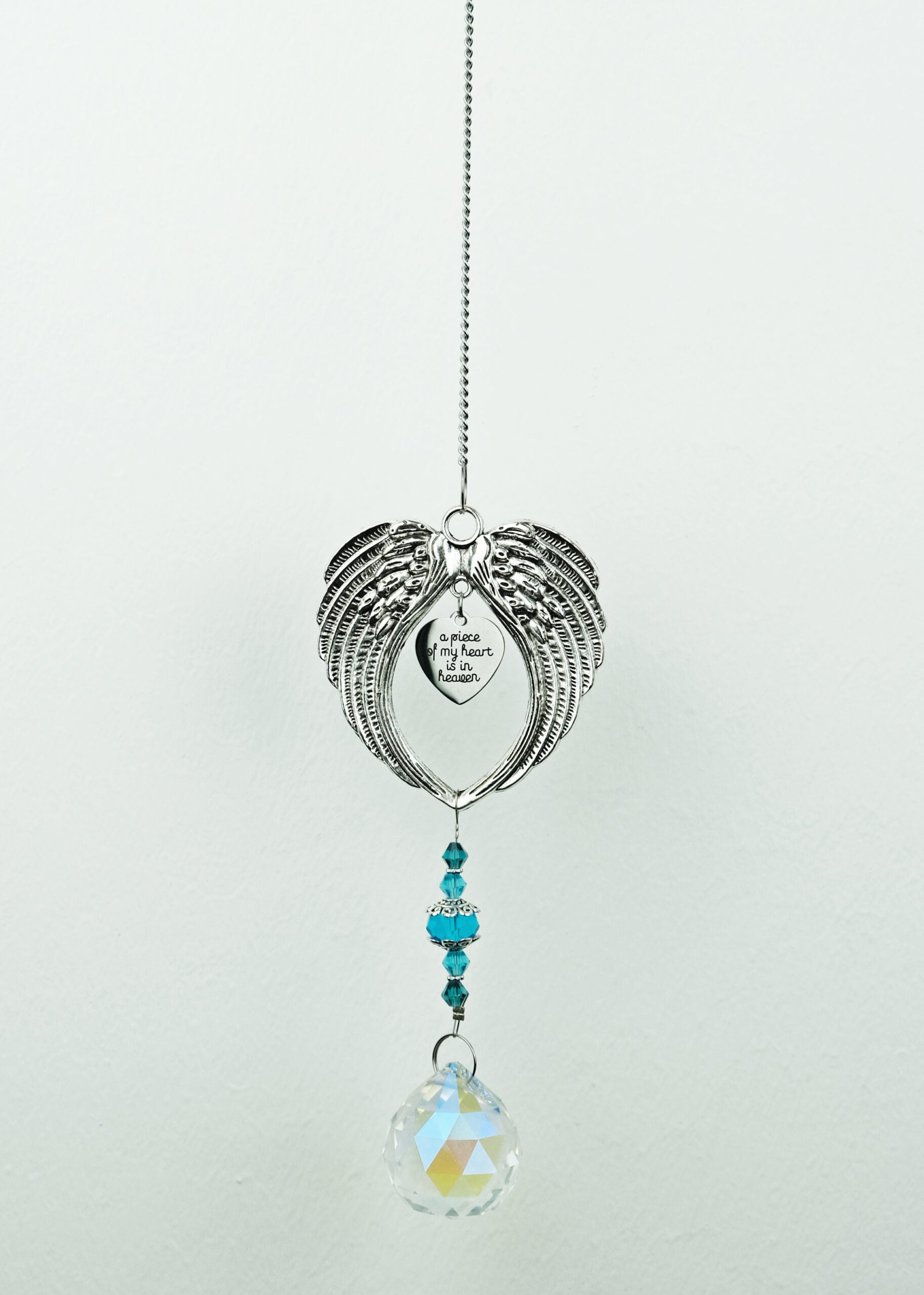 Suncatcher Heart In Wings