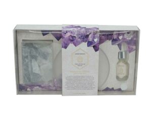 Set Tray Amethyst and Oil