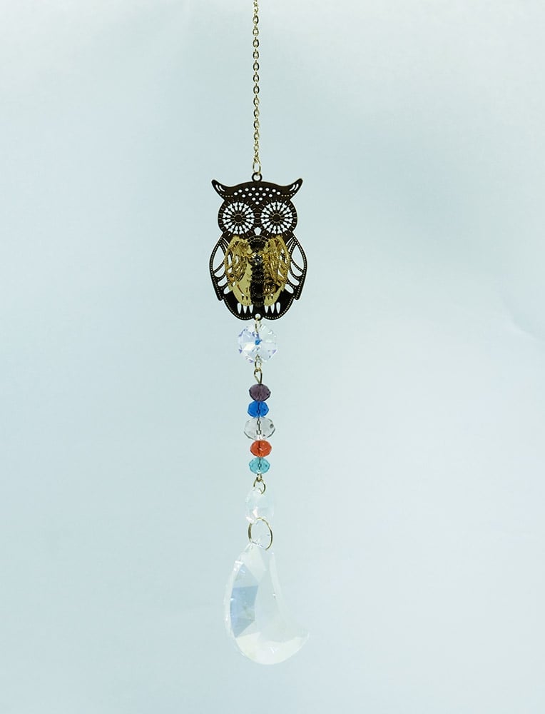 Suncatcher Owl Golden