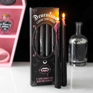 Candle Pink Vampire Tear Set 4