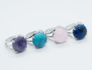 Ring Round Mix Stones Set