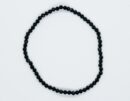 Bracelet 3mm Black Spinel